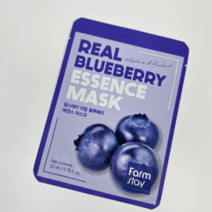 FARMSTAY REAL BLUEBERRY ESSENCE MASK