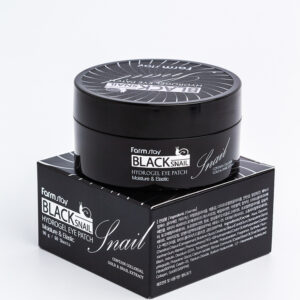 FARMSTAY BLACK SNAIL HYDROGEL EYE PATCH