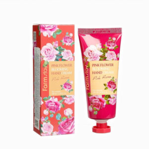 FARMSTAY PINK FLOWER BLOOMING HAND CREAM PINK ROSE