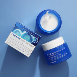 FARMSTAY COLLAGEN WATER FULL MOIST CLEANSING BALM