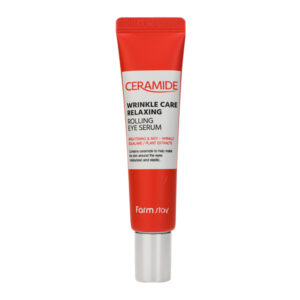 FARMSTAY CERAMIDE WRINKLE CARE RELAXING ROLLING EYE SERUM
